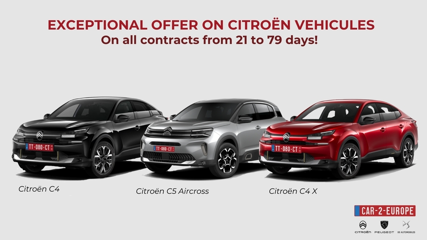 For a delivery from April 1st, 2025 to December 31st, 2025, 250€ off on your contracts from 21 to 79 days