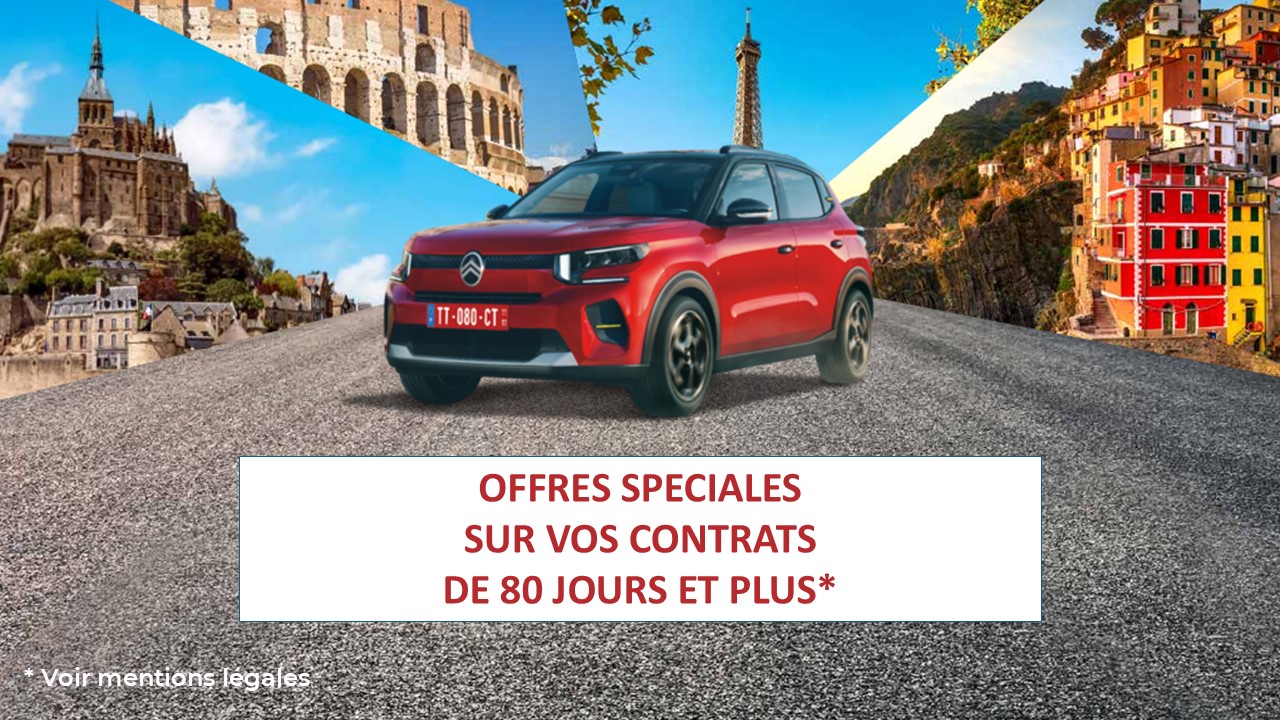 Pour une livraison du 08 septembre 2025 au 31 décembre 2025, bénéficiez de 10% sur vos contrats de 80 à 179 jours
