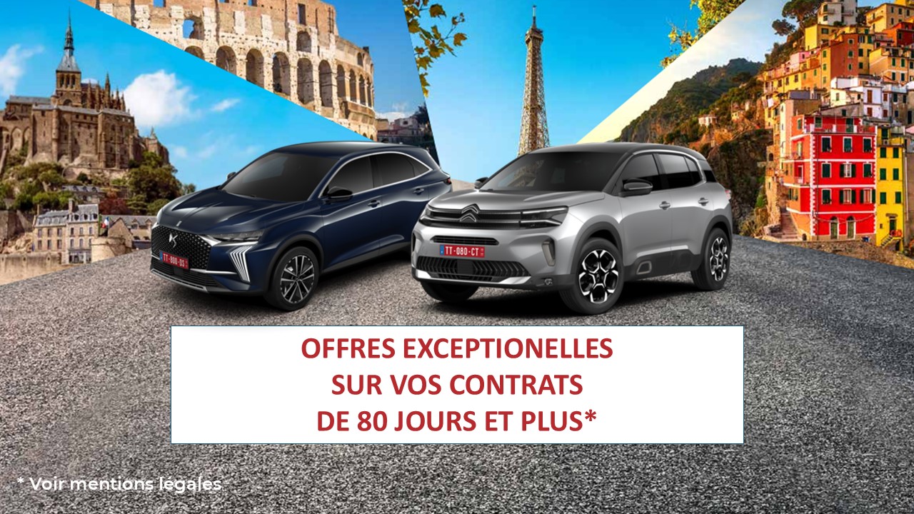 Pour une livraison du 08 septembre 2025 au 31 décembre 2025, bénéficiez de 16% sur vos contrats de 80 à 179 jours
